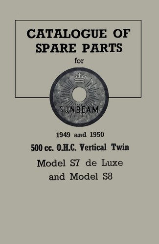 Sunbeam parts - sunbeam, s8