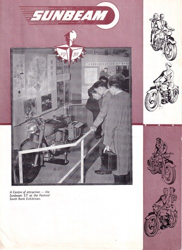 Sunbeam 500cc ohc - sunbeam, vertical