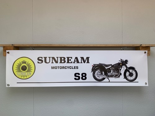 Sunbeam motorcycle banner - sunbeam,