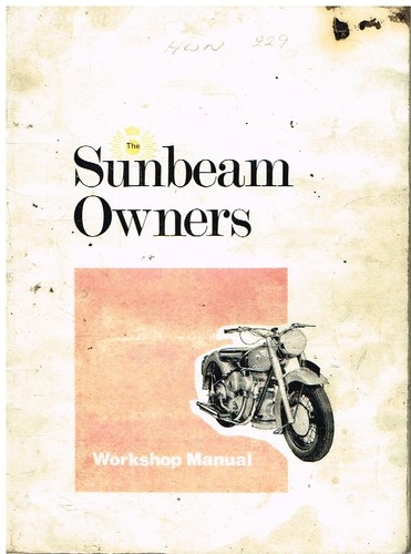 Sunbeam s8 motorcycle - sunbeam,